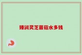 臻润灵芝菌菇水多钱