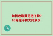 如何收取灵芝孢子粉？10克孢子粉大约多少