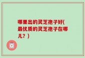 哪里出的灵芝孢子好(最优质的灵芝孢子在哪儿？)