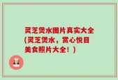 灵芝煲水图片真实大全(灵芝煲水，赏心悦目美食照片大全！)