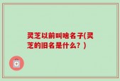 灵芝以前叫啥名子(灵芝的旧名是什么？)