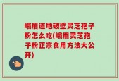 峨眉道地破壁灵芝孢子粉怎么吃(峨眉灵芝孢子粉正宗食用方法大公开)