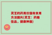 灵芝的药用价值和食用方法图片(灵芝：药膳佳品，健康神器)