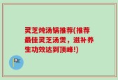 灵芝炖汤锅推荐(推荐最佳灵芝汤煲，滋补养生功效达到顶峰!)