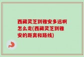 西藏灵芝到雅安多远啊怎么走(西藏灵芝到雅安的距离和路线)