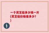 一个灵芝菇多少钱一斤(灵芝菇价格是多少？)