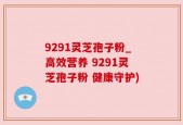 9291灵芝孢子粉_高效营养 9291灵芝孢子粉 健康守护)