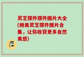 灵芝摆件摆件图片大全(精美灵芝摆件图片合集，让你收获更多自然美感)