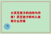 小灵芝孢子的功效与作用？灵芝孢子粉对人体有什么作用