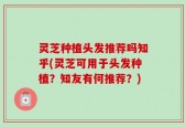 灵芝种植头发推荐吗知乎(灵芝可用于头发种植？知友有何推荐？)