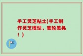 手工灵芝粘土(手工制作灵芝模型，美轮美奂！)