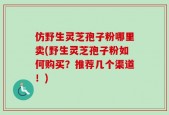 仿野生灵芝孢子粉哪里卖(野生灵芝孢子粉如何购买？推荐几个渠道！)