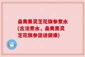 桑黄黑灵芝花旗参煮水(古法煮水，桑黄黑灵芝花旗参促进健康)