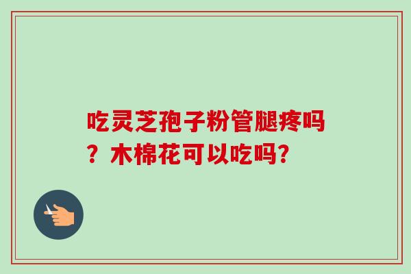 吃灵芝孢子粉管腿疼吗?木棉花可以吃吗? 吃灵芝孢子粉管腿疼吗?木棉花可以吃吗?