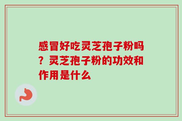 好吃灵芝孢子粉吗?灵芝孢子粉的功效和作用是什么 好吃灵芝孢子粉吗?灵芝孢子粉的功效和作用是什么