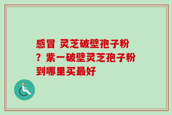 灵芝破壁孢子粉?紫一破壁灵芝孢子粉到哪里买好 灵芝破壁孢子粉?紫一破壁灵芝孢子粉到哪里买好