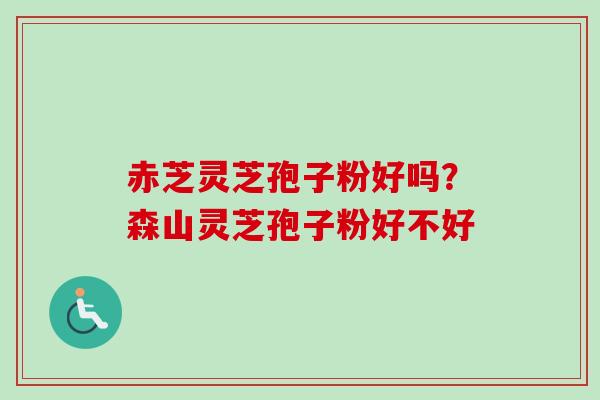 赤芝灵芝孢子粉好吗?森山灵芝孢子粉好不好 赤芝灵芝孢子粉好吗?森山灵芝孢子粉好不好