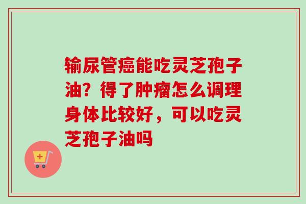 输尿管能吃灵芝孢子油?得了怎么调理身体比较好,可以吃灵芝孢子油吗 输尿管能吃灵芝孢子油?得了怎么调理身体比较好,可以吃灵芝孢子油吗