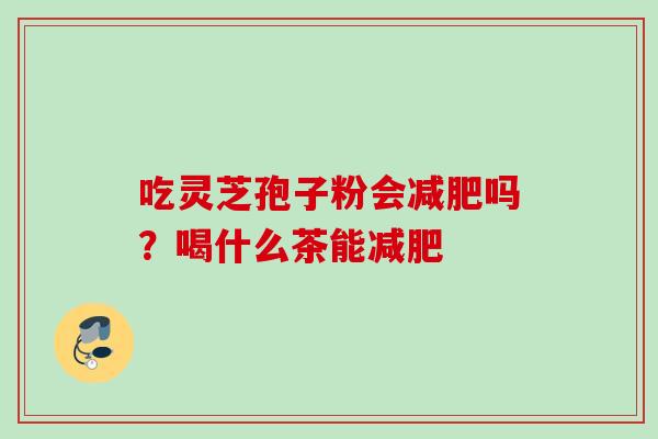 吃灵芝孢子粉会吗?喝什么茶能 吃灵芝孢子粉会吗?喝什么茶能