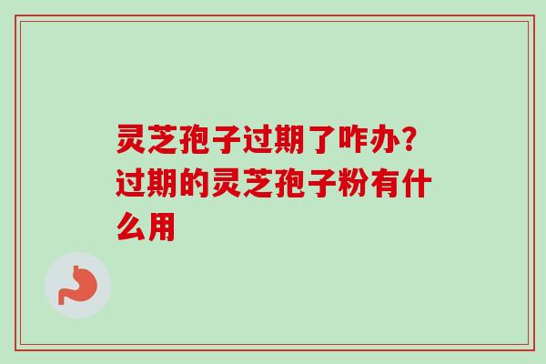 灵芝孢子过期了咋办?过期的灵芝孢子粉有什么用 灵芝孢子过期了咋办?过期的灵芝孢子粉有什么用