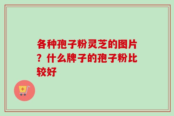 各种孢子粉灵芝的图片?什么牌子的孢子粉比较好 各种孢子粉灵芝的图片?什么牌子的孢子粉比较好