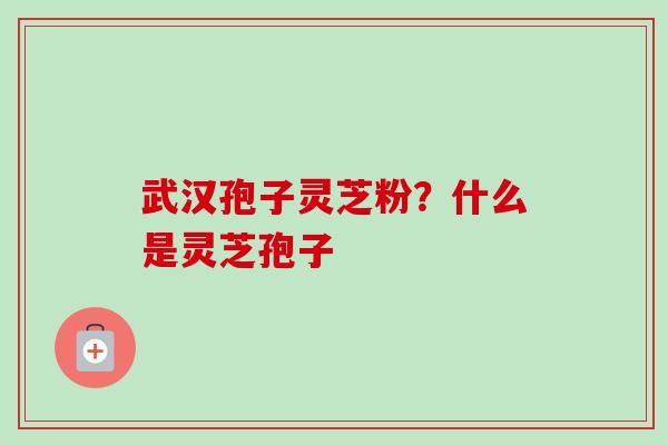 武汉孢子灵芝粉?什么是灵芝孢子 武汉孢子灵芝粉?什么是灵芝孢子