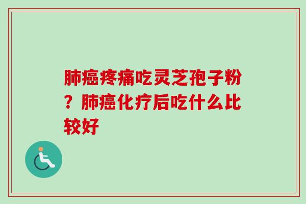 吃灵芝孢子粉?后吃什么比较好 吃灵芝孢子粉?后吃什么比较好