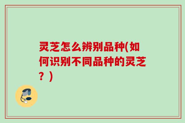 灵芝怎么辨别品种(如何识别不同品种的灵芝?) 灵芝怎么辨别品种(如何识别不同品种的灵芝?)