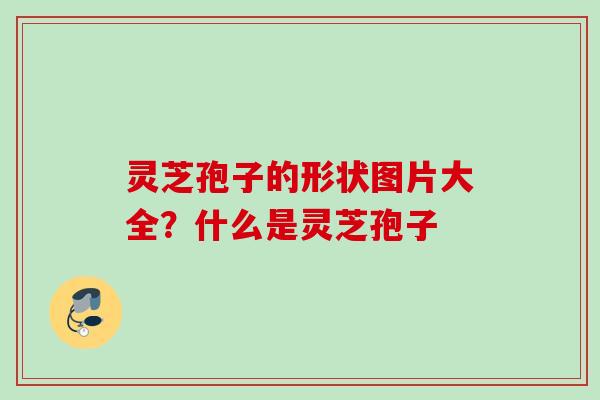 灵芝孢子的形状图片大全?什么是灵芝孢子 灵芝孢子的形状图片大全?什么是灵芝孢子