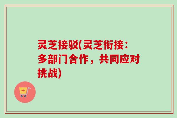 灵芝接驳(灵芝衔接：多部门合作，共同应对挑战)