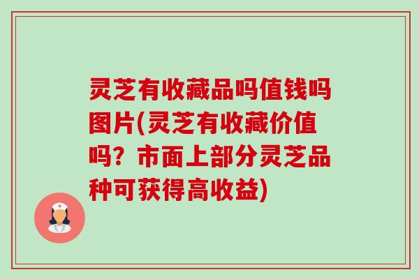 灵芝有收藏品吗值钱吗图片(灵芝有收藏价值吗？市面上部分灵芝品种可获得高收益)