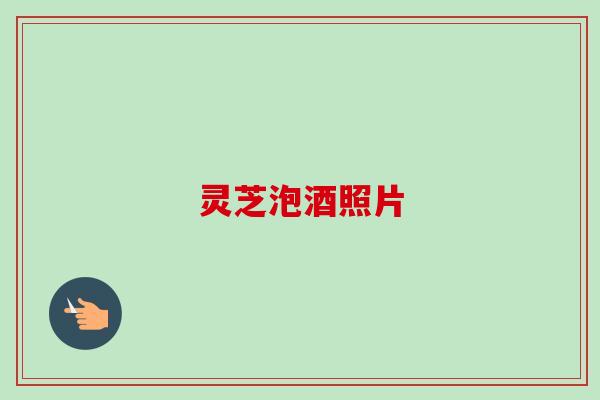 灵芝泡酒照片