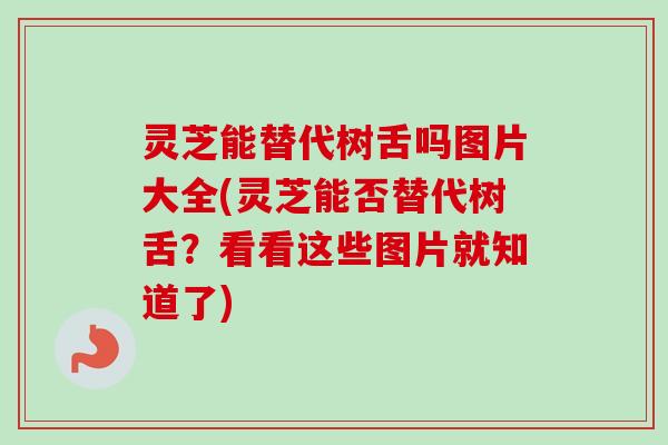 灵芝能替代树舌吗图片大全(灵芝能否替代树舌?看看这些图片就知道了) 灵芝能替代树舌吗图片大全(灵芝能否替代树舌?看看这些图片就知道了)