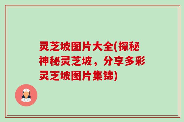 灵芝坡图片大全(探秘神秘灵芝坡,分享多彩灵芝坡图片集锦) 灵芝坡图片大全(探秘神秘灵芝坡,分享多彩灵芝坡图片集锦)
