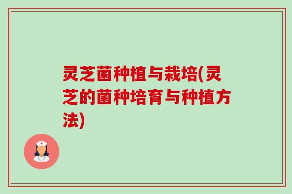 灵芝菌种植与栽培(灵芝的菌种培育与种植方法)