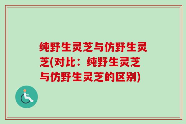 纯野生灵芝与仿野生灵芝(对比:纯野生灵芝与仿野生灵芝的区别) 纯野生灵芝与仿野生灵芝(对比:纯野生灵芝与仿野生灵芝的区别)