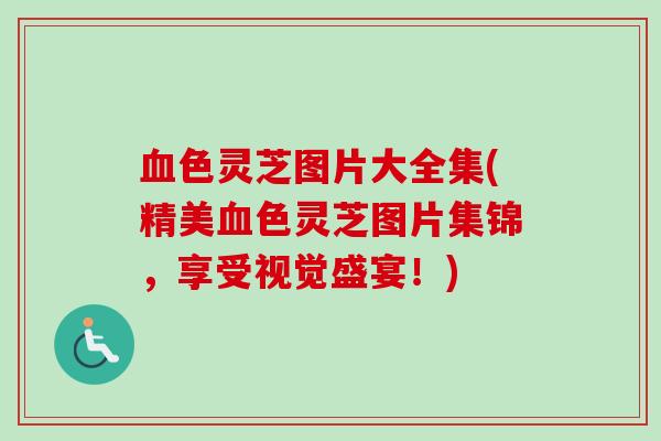 色灵芝图片大全集(精美色灵芝图片集锦,享受视觉盛宴!) 色灵芝图片大全集(精美色灵芝图片集锦,享受视觉盛宴!)