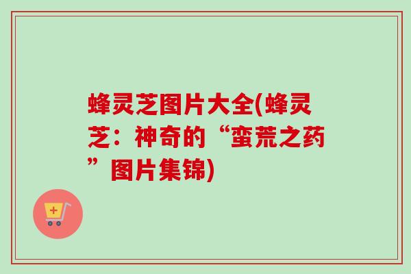 蜂灵芝图片大全(蜂灵芝:神奇的“蛮荒之药”图片集锦) 蜂灵芝图片大全(蜂灵芝:神奇的“蛮荒之药”图片集锦)