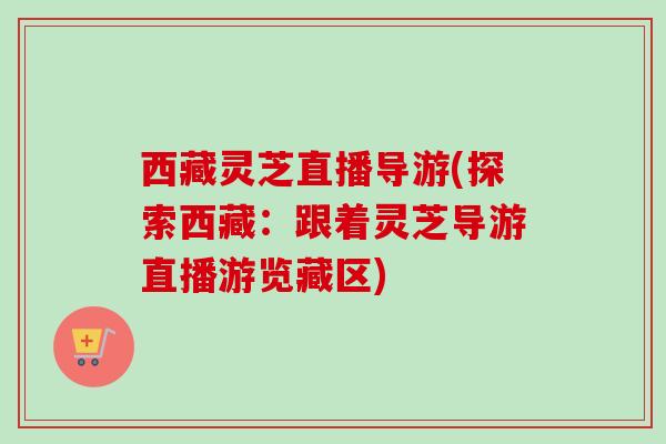 西藏灵芝直播导游(探索西藏：跟着灵芝导游直播游览藏区)