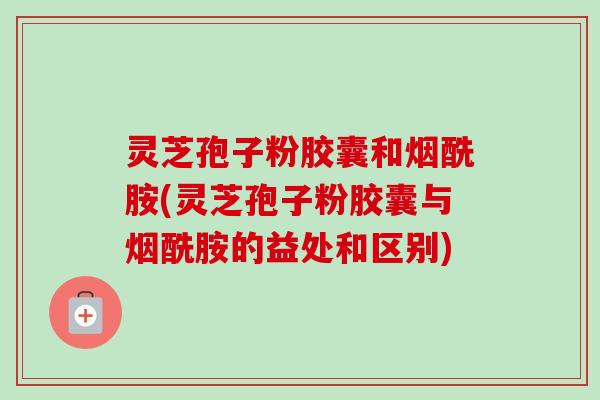 灵芝孢子粉胶囊和烟酰胺(灵芝孢子粉胶囊与烟酰胺的益处和区别)