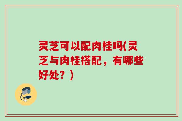 灵芝可以配肉桂吗(灵芝与肉桂搭配，有哪些好处？)
