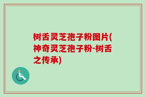 树舌灵芝孢子粉图片(神奇灵芝孢子粉-树舌之传承) 树舌灵芝孢子粉图片(神奇灵芝孢子粉-树舌之传承)