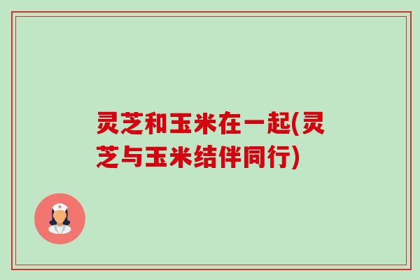 灵芝和玉米在一起(灵芝与玉米结伴同行) 灵芝和玉米在一起(灵芝与玉米结伴同行)