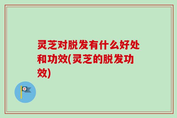 灵芝对有什么好处和功效(灵芝的功效) 灵芝对有什么好处和功效(灵芝的功效)
