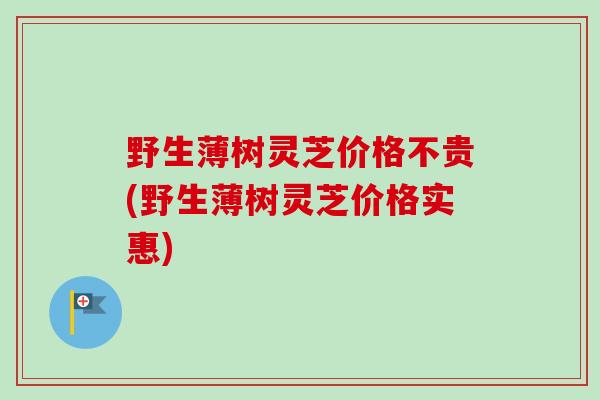 野生薄树灵芝价格不贵(野生薄树灵芝价格实惠) 野生薄树灵芝价格不贵(野生薄树灵芝价格实惠)