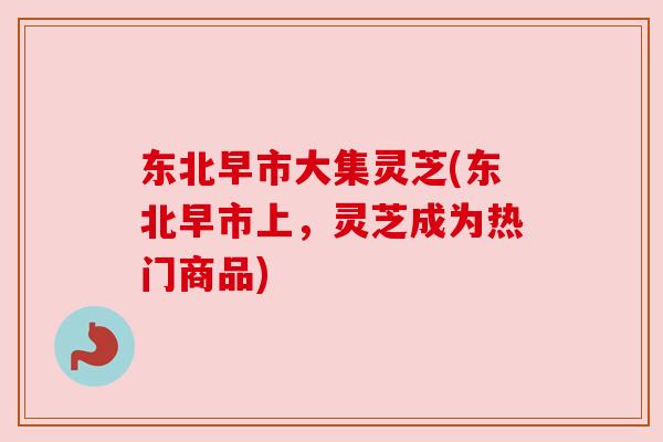 东北早市大集灵芝(东北早市上,灵芝成为热门商品) 东北早市大集灵芝(东北早市上,灵芝成为热门商品)