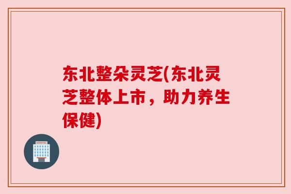 东北整朵灵芝(东北灵芝整体上市,助力养生保健) 东北整朵灵芝(东北灵芝整体上市,助力养生保健)