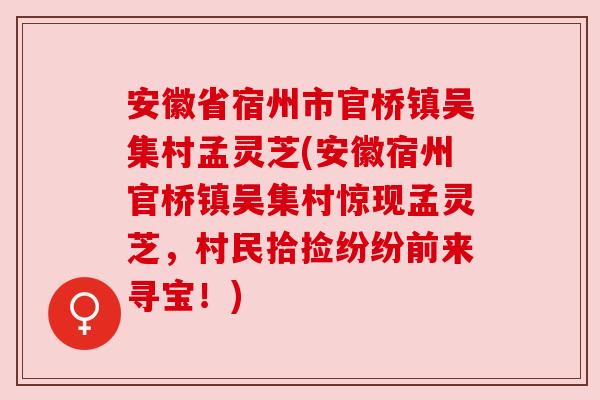 安徽省宿州市官桥镇吴集村孟灵芝(安徽宿州官桥镇吴集村惊现孟灵芝,村民拾捡纷纷前来寻宝!) 安徽省宿州市官桥镇吴集村孟灵芝(安徽宿州官桥镇吴集村惊现孟灵芝,村民拾捡纷纷前来寻宝!)
