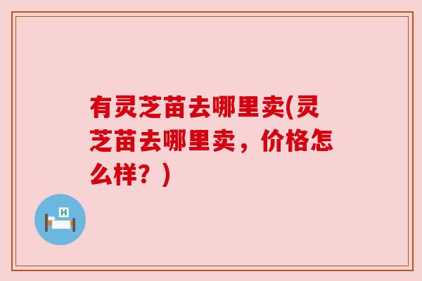有灵芝苗去哪里卖(灵芝苗去哪里卖,价格怎么样?) 有灵芝苗去哪里卖(灵芝苗去哪里卖,价格怎么样?)