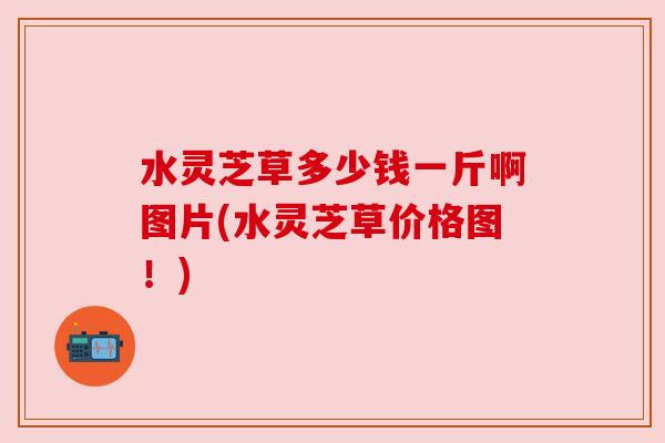 水灵芝草多少钱一斤啊图片(水灵芝草价格图!) 水灵芝草多少钱一斤啊图片(水灵芝草价格图!)